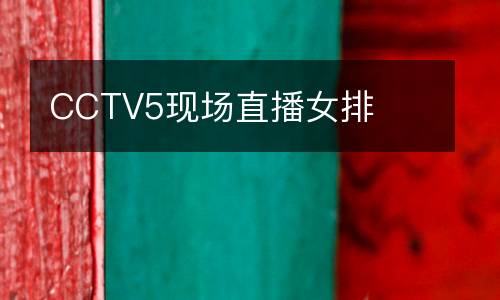 CCTV5現場直播女排